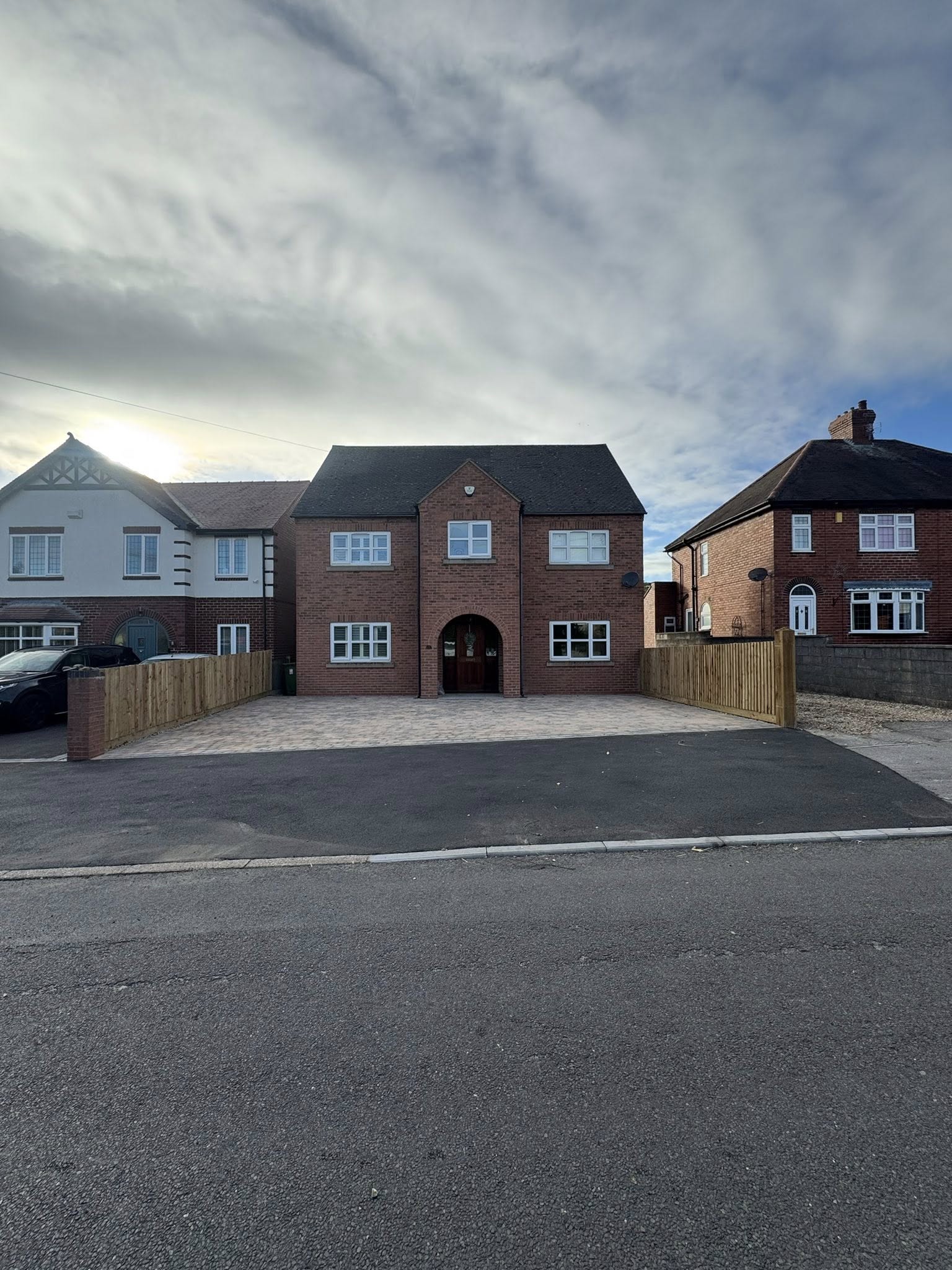 JGS team block paving Derbyshire